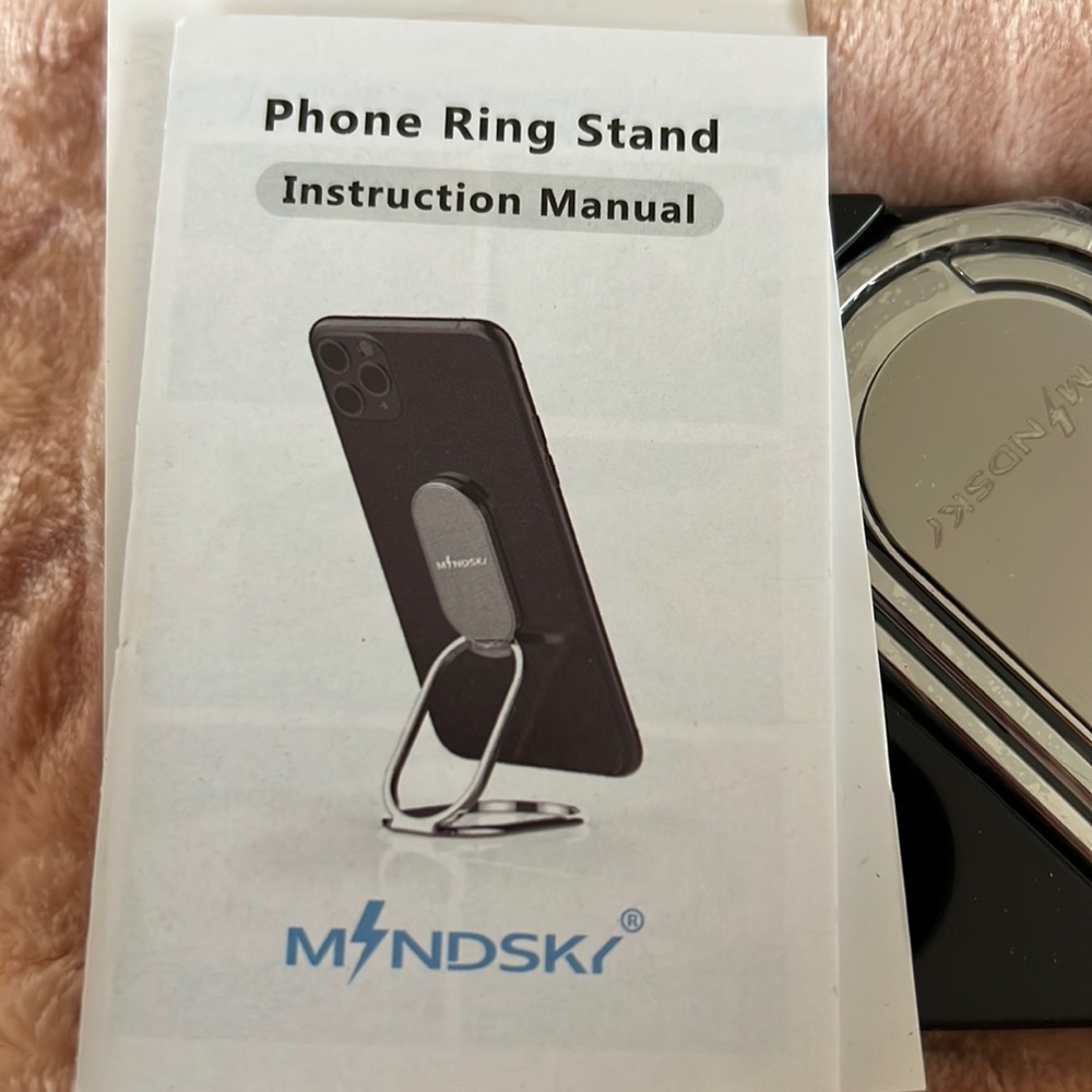 NIB phone ring stand